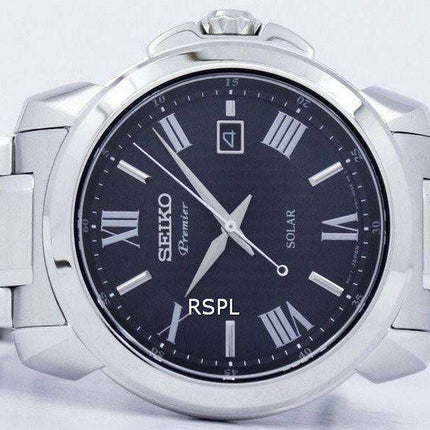 Seiko Premier Solar SNE455 SNE455P1 SNE455P Men's Watch