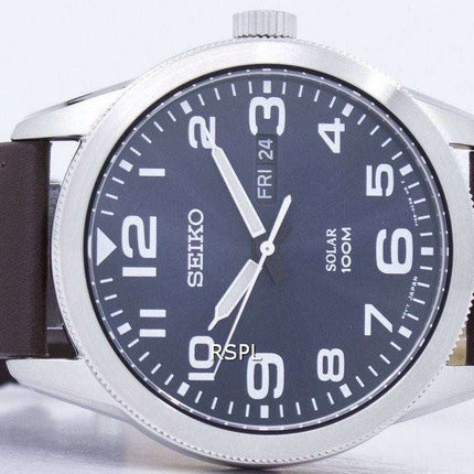 Seiko Solar SNE475 SNE475P1 SNE475P Men's Watch