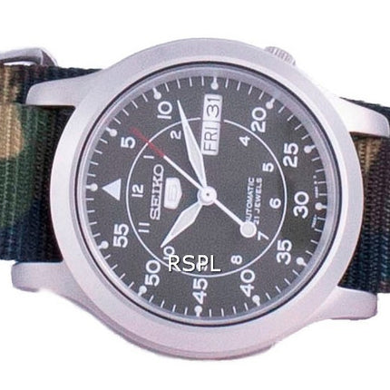 Seiko 5 Military SNK805K2-var-NATOS18 Automatic Nylon Strap Men's Watch
