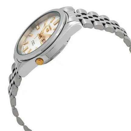 Seiko 5 Stainless Steel Silver Dial 21 Jewels Automatic SNKG39J1 Men's Watch