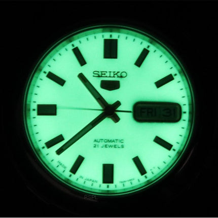 Refurbished Seiko 5 Stainless Steel Green Dial Automatic SNKK19 SNKK19J1 SNKK19J Men's Watch