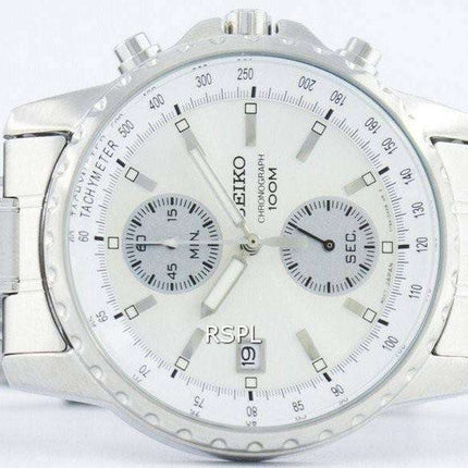Seiko Chronograph Quartz Tachymeter SNN063 SNN063P1 SNN063P Men's Watch