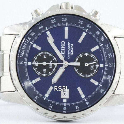 Seiko Chronograph Quartz Tachymeter SNN067 SNN067P1 SNN067P Men's Watch