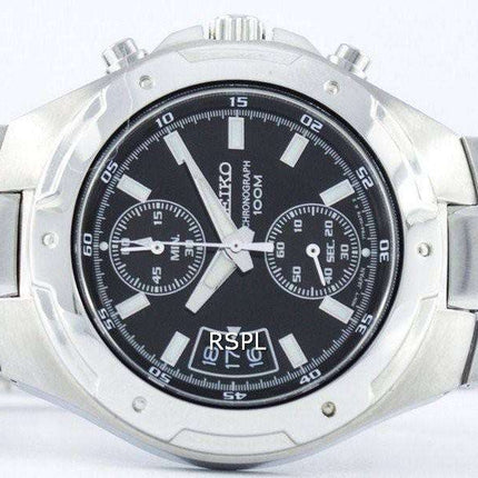 Seiko Chronograph Quartz SNN131 SNN131P1 SNN131P Men's Watch