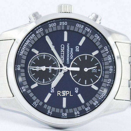 Seiko Chronograph Quartz Tachymeter SNN157 SNN157P1 SNN157P Men's Watch