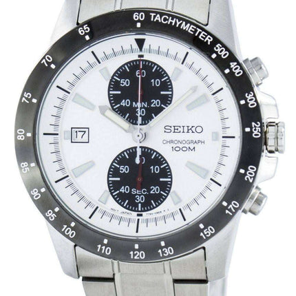 Seiko Chronograph Quartz Tachymeter SNN187 SNN187P1 SNN187P Men's Watch