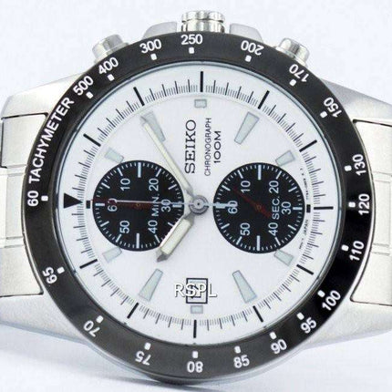 Seiko Chronograph Quartz Tachymeter SNN187 SNN187P1 SNN187P Men's Watch