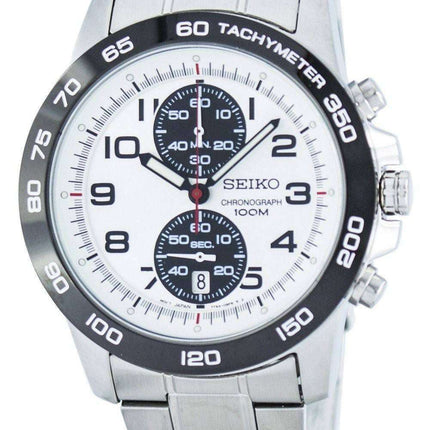 Seiko Chronograph Quartz Tachymeter SNN195 SNN195P1 SNN195P Men's Watch
