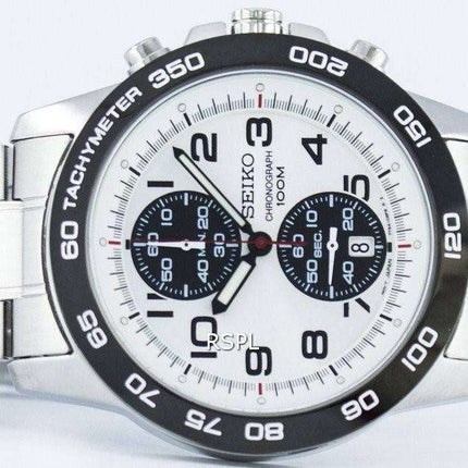 Seiko Chronograph Quartz Tachymeter SNN195 SNN195P1 SNN195P Men's Watch