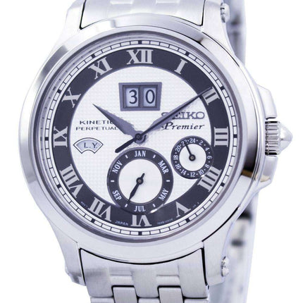 Seiko Premier Kinetic Perpetual SNP047 SNP047P1 SNP047P Mens Watch