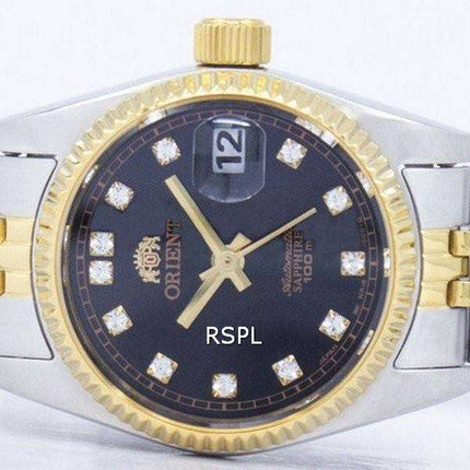 Orient Automatic Japan Made Diamond Accent SNR16002B Women's Watch