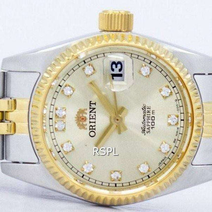 Orient Automatic Japan Made Diamond Accent SNR16002C Women's Watch