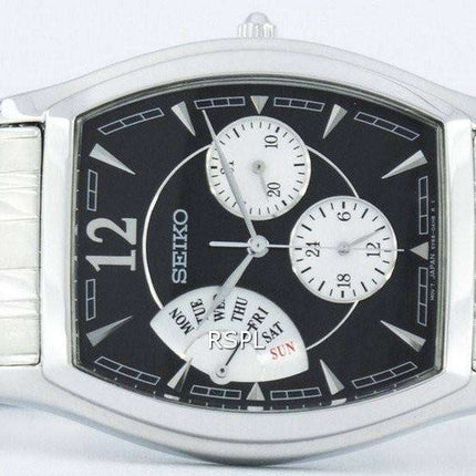 Seiko Retrograde Quartz SNT013 SNT013P1 SNT013P Men's Watch