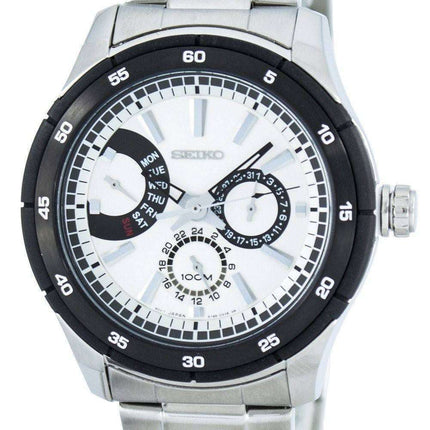 Seiko Retrograde Quartz SNT021 SNT021P1 SNT021P Men's Watch