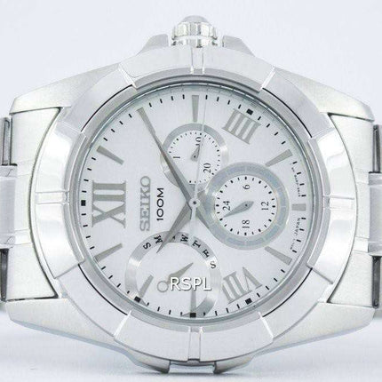Seiko Multi-Function Quartz SNT039 SNT039P1 SNT039P Men's Watch