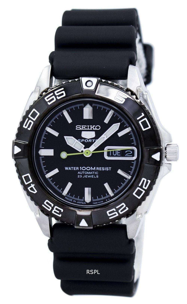 Refurbished Seiko 5 Sports Automatic Japan Made 23 Jewels SNZB23J2 Men's Watch
