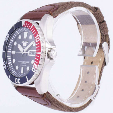 Seiko 5 Sports Automatic Canvas Strap SNZF15K1-NS1 Men's Watch