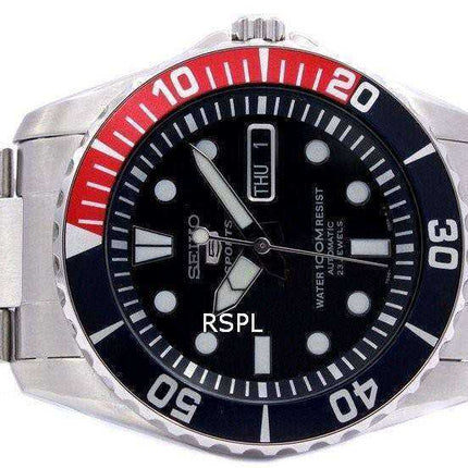 Refurbished Seiko Automatic Divers 23 Jewels 100m Watch SNZF15 SNZF15K1 SNZF15K Men's Watch