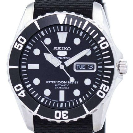 Seiko 5 Sports Automatic 23 Jewels NATO Strap SNZF17J1-NATO4 Men's Watch