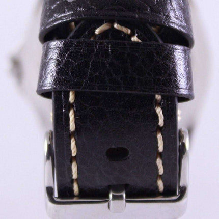 Seiko 5 Sports Automatic Ratio Black Leather SNZF17K1-LS2 Men's Watch