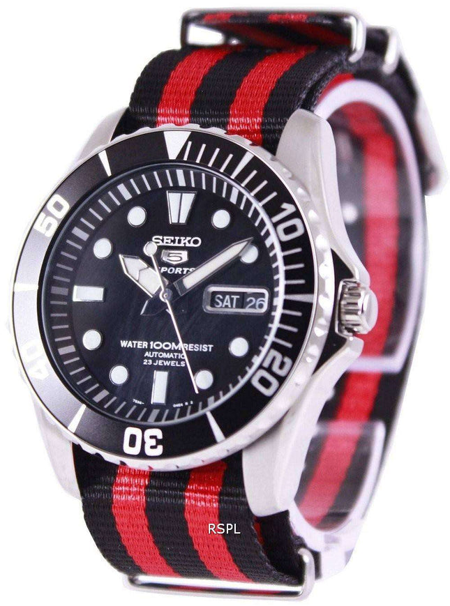 Seiko 5 Sports Automatic NATO Strap SNZF17K1-NATO3 Mens Watch