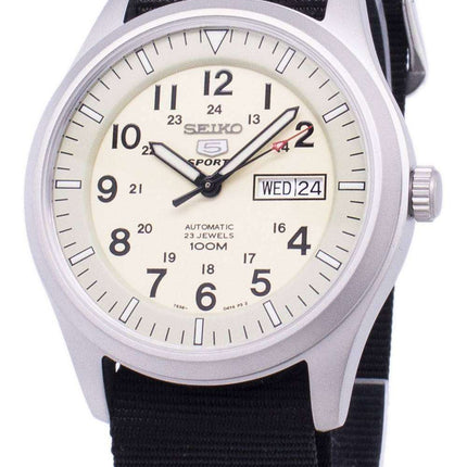 Seiko 5 Sports Automatic Black Nato Strap SNZG07K1-NATO4 Men's Watch