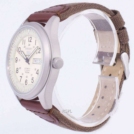 Seiko 5 Sports Automatic Canvas Strap SNZG07K1-NS1 Men's Watch