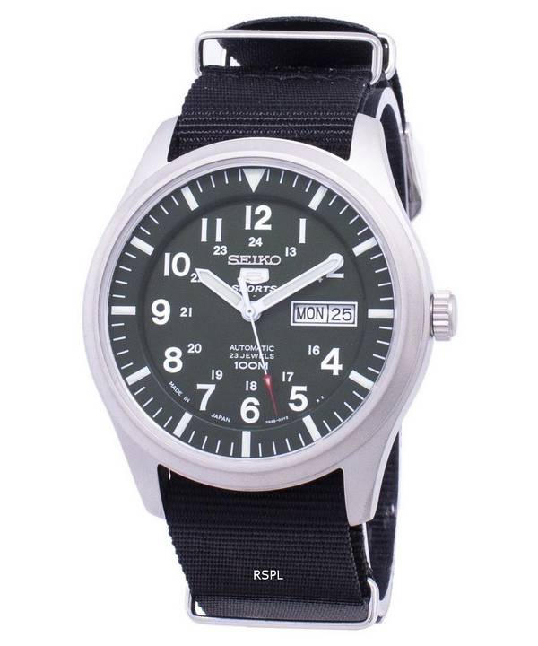 Seiko 5 Sports Automatic Japan Made Nato Strap SNZG09J1-NATO4 Men's Watch