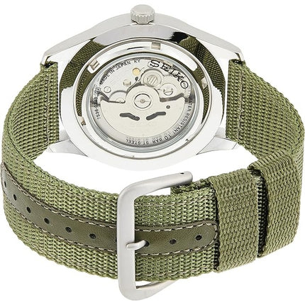 Refurbished Seiko 5 Military Automatic Sports Japan Made SNZG09 SNZG09J1 SNZG09J Men's Watch