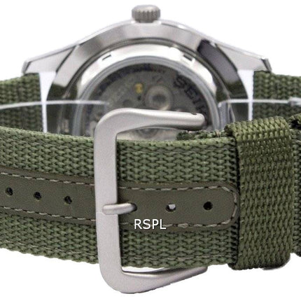 Refurbished Seiko 5 Military Automatic Sports Japan Made SNZG09 SNZG09J1 SNZG09J Men's Watch