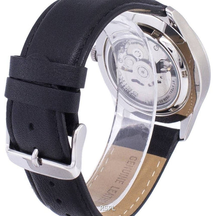 Seiko 5 Sports Automatic Ratio Black Leather SNZG09K1-LS10 Men's Watch