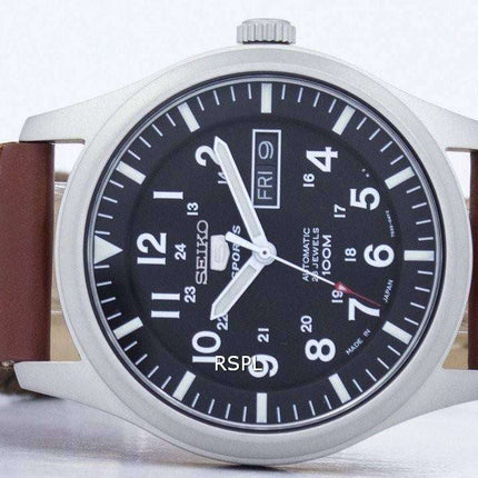 Seiko 5 Sports Automatic Japan Made Canvas Strap SNZG15J1-NS1 Men's Watch