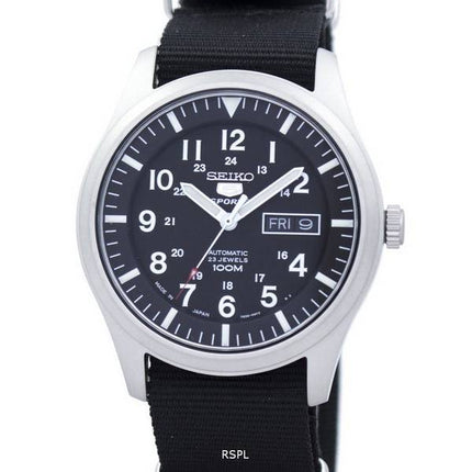 Seiko 5 Sports Automatic Japan Made NATO Strap SNZG15J1-NATO4 Men's Watch
