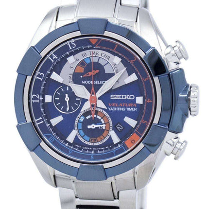 Seiko Velatura Yachting Timer Quartz SPC143 SPC143P1 SPC143P Men's Watch