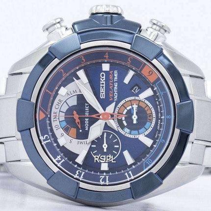 Seiko Velatura Yachting Timer Quartz SPC143 SPC143P1 SPC143P Men's Watch