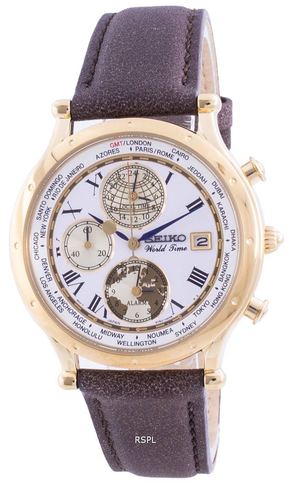 Seiko 30th Anniversary Age Of Discovery World Time SPL060 SPL060P1