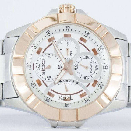 Seiko Lord Retrograde Quartz Multi-Function SRL068 SRL068P1 SRL068P Men's Watch