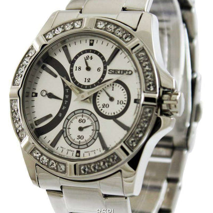 Seiko Lord Series Swarovski Crystal SRLZ87 SRLZ87P1 SRLZ87P Women's Watch