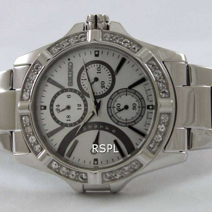 Seiko Lord Series Swarovski Crystal SRLZ87 SRLZ87P1 SRLZ87P Women's Watch