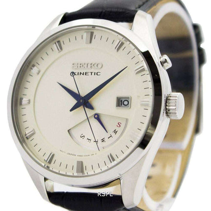 Seiko Kinetic Leather Strap SRN071P1 SRN071P Men's Watch