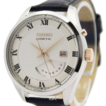 Seiko Kinetic Leather Strap SRN073P1 SRN073P Men's Watch