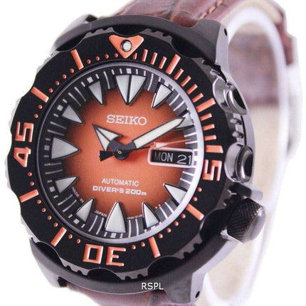 Seiko 5 Sports Automatic Diver's 200M Ratio Brown Leather SRP311J1-LS3 Men's Watch