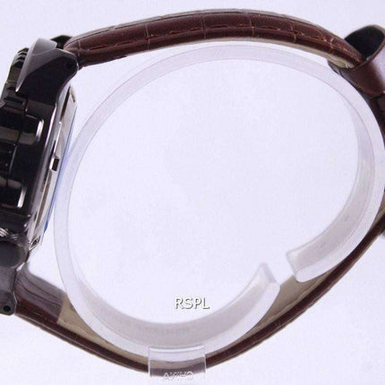 Seiko 5 Sports Automatic Diver's 200M Ratio Brown Leather SRP311J1-LS3 Men's Watch