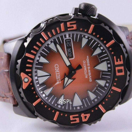 Seiko 5 Sports Automatic Diver's 200M Ratio Brown Leather SRP311J1-LS3 Men's Watch
