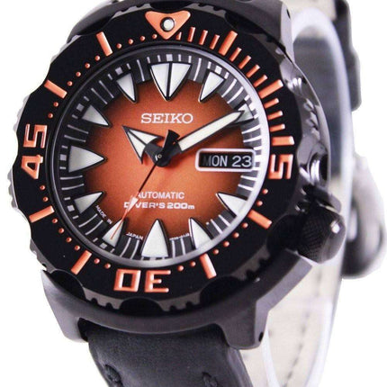 Seiko 5 Sports Automatic Diver's 200M Ratio Black Leather SRP311J1-LS4 Men's Watch