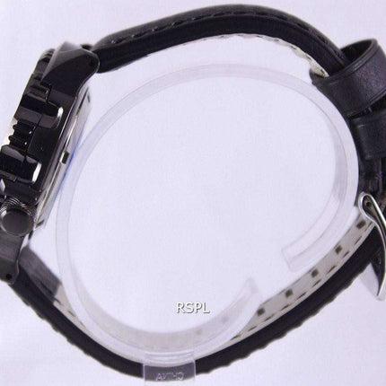 Seiko 5 Sports Automatic Diver's 200M Ratio Black Leather SRP311J1-LS4 Men's Watch