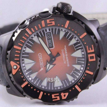 Seiko 5 Sports Automatic Diver's 200M Ratio Black Leather SRP311J1-LS4 Men's Watch