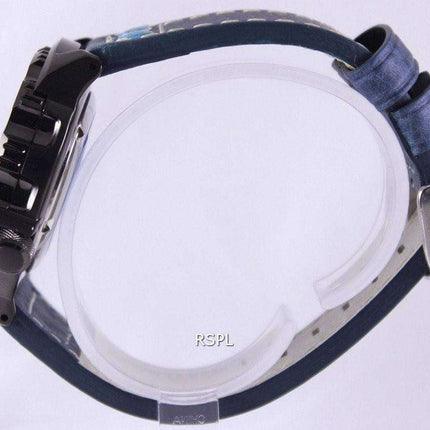 Seiko 5 Sports Automatic Diver's 200M Ratio Blue Leather SRP311J1-LS5 Men's Watch