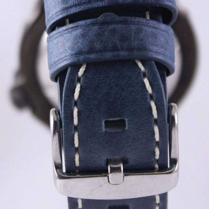Seiko 5 Sports Automatic Diver's 200M Ratio Blue Leather SRP311J1-LS5 Men's Watch