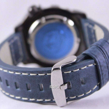 Seiko 5 Sports Automatic Diver's 200M Ratio Blue Leather SRP311J1-LS5 Men's Watch